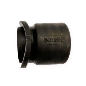 244 Conector goma labio simple 40mm