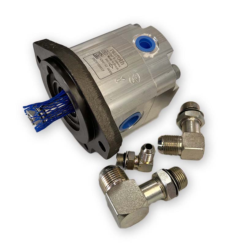 900565/4 Motor Rexroth 8cc con Acoples